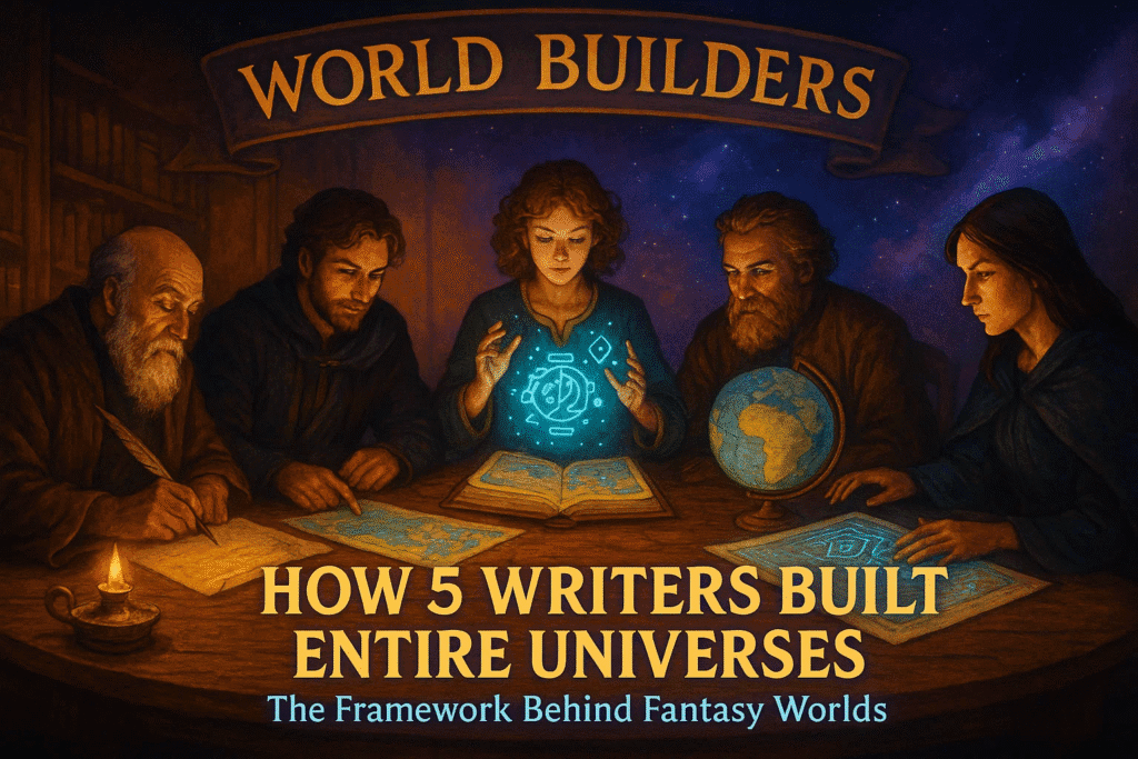 How Writers Built Entire Universes and What Tools They Use