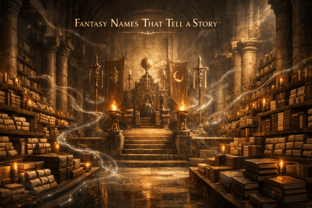 Fantasy Names That Tell a Story: How to Use Naming to Build Cultures