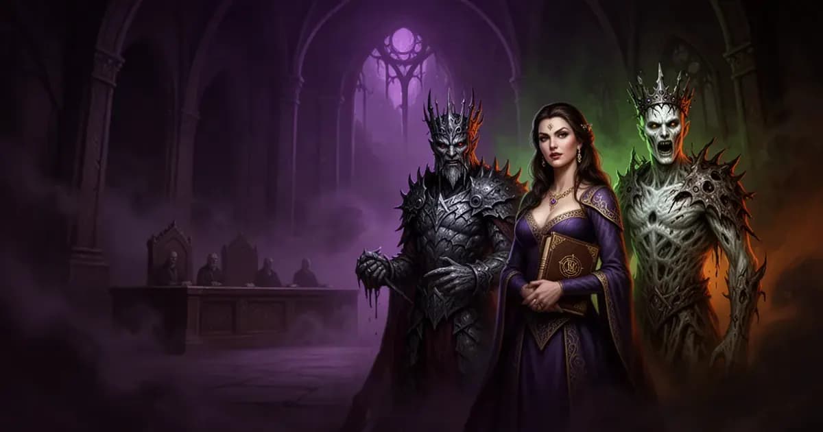 A council of fantasy villains