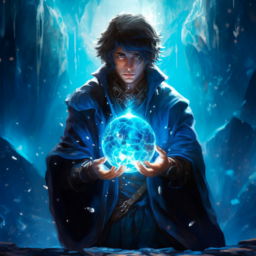 A man passionately engages with a Magic: The Gathering card, symbolizing the game's intricate strategies and sense of community. This scene reflects the creativity and storytelling that align with the Summon Worlds AI app's focus on supporting fantasy art and interactive gaming communities