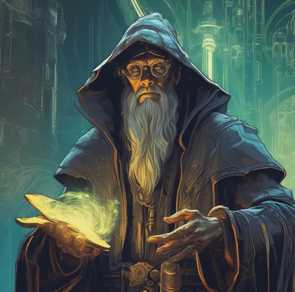 Ai generated art for a Great Arcane Guardian