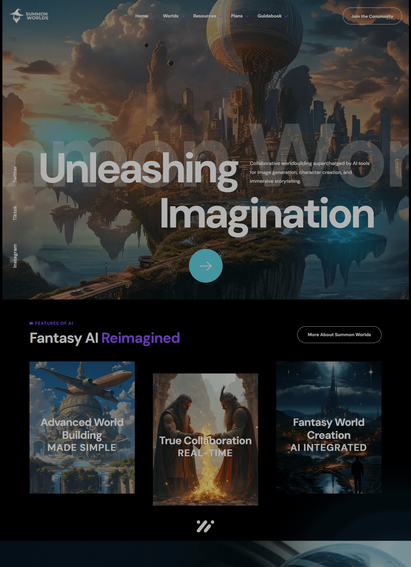 Expansive floating city with futuristic towers and a colossal suspended orb, surrounded by clouds and cascading waterfalls at sunrise – AI-generated fantasy world perfect for collaborative storytelling and immersive worldbuilding.