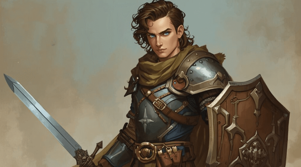 dnd character ai art style