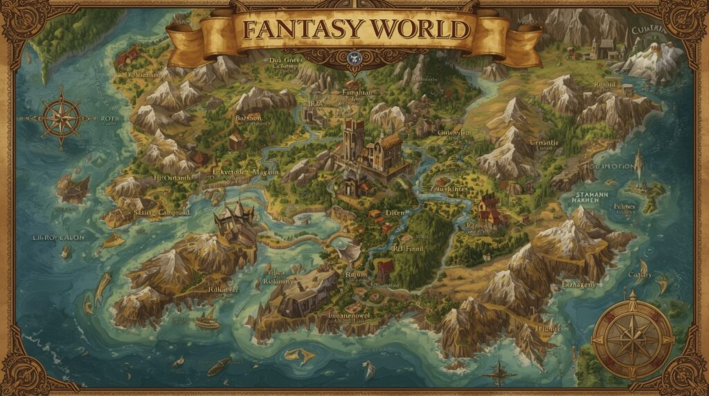 Step-by-Step: Build a Map of Fantasy World