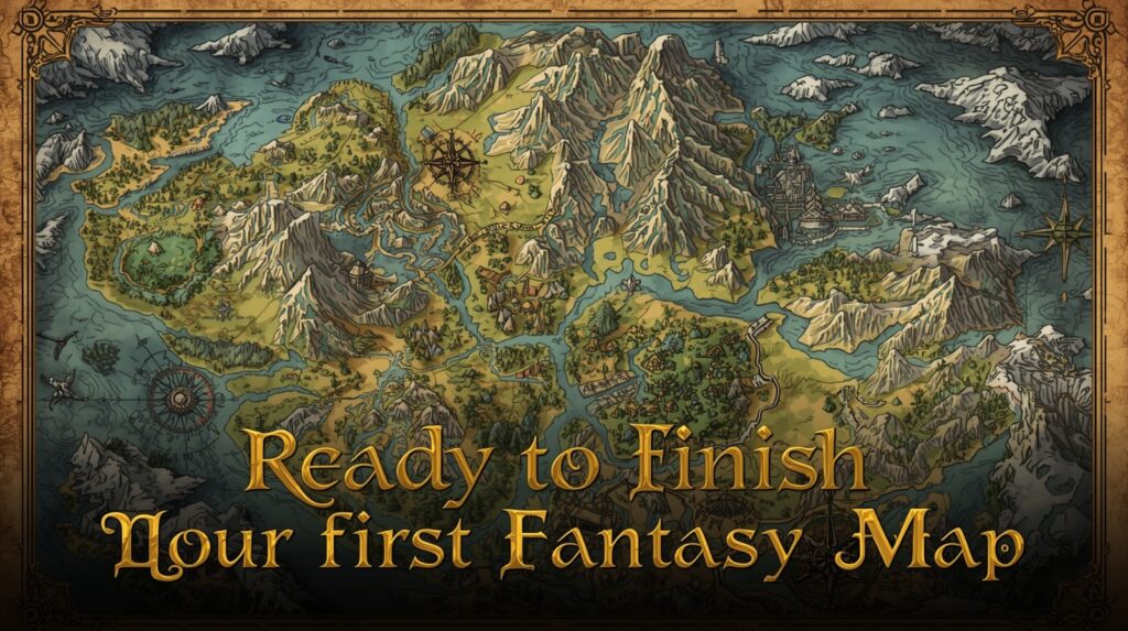 Fantasy map ai worldbuilding