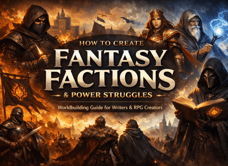 How to Create Fantasy Factions and Power Struggles