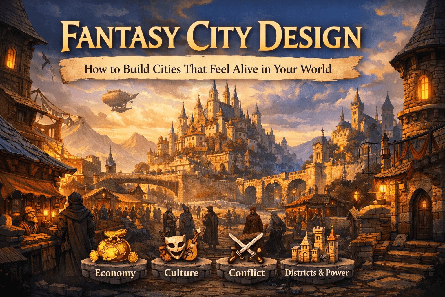 fantasy city design