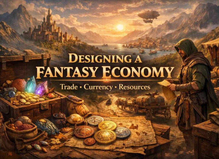 how to design a fantasy economy with summon worlds